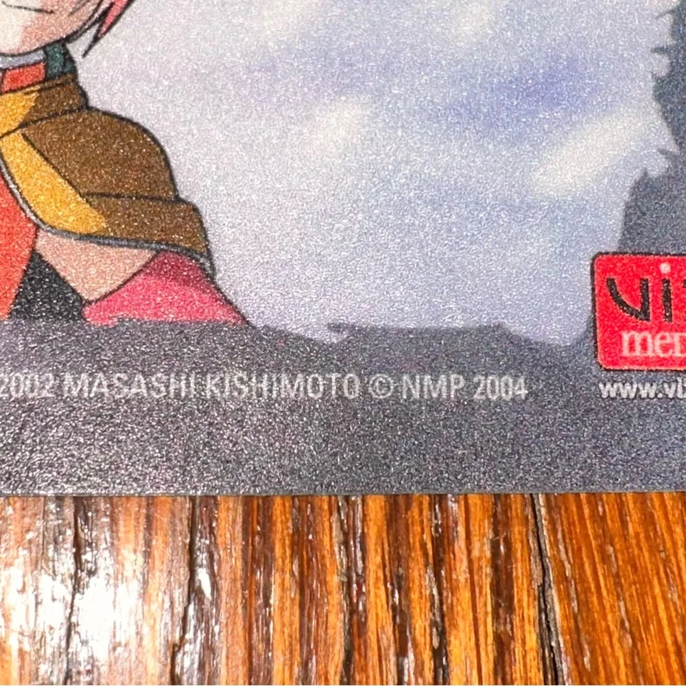 Naruto the Movie: Ninja Clash in the Land of Snow card game Small mousepad 2004